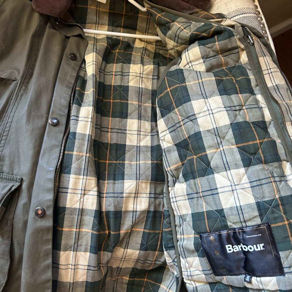 Classic barbour women’s jacket size 6.